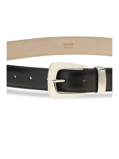 Khaite Benny Belt In Black