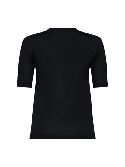 Max Mara Mxmaceti Sweater In Navy