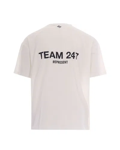 Represent 247 Performance Knit T-shirt In White
