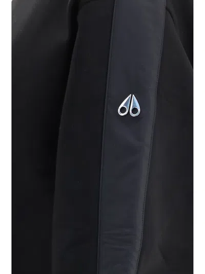 Moose Knuckles Sweater In Black