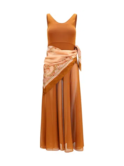 Zimmermann Maxi Dress In Multi
