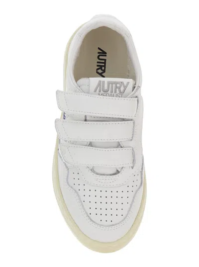 Autry Kidstripes Sneaker In White