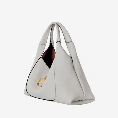 Gucci Softbit Maxi Shoulder Bag In White