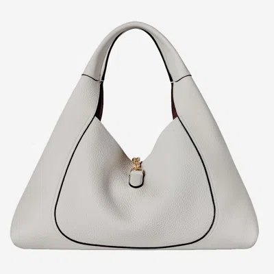Gucci Softbit Maxi Shoulder Bag In White