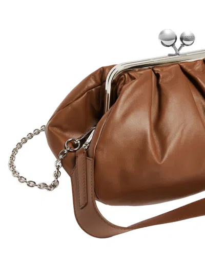 Weekend Max Mara Shoulder Bag In Brown