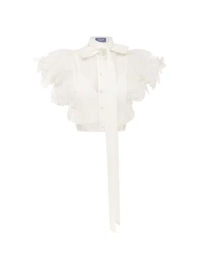 Leo Lin Blouse In White