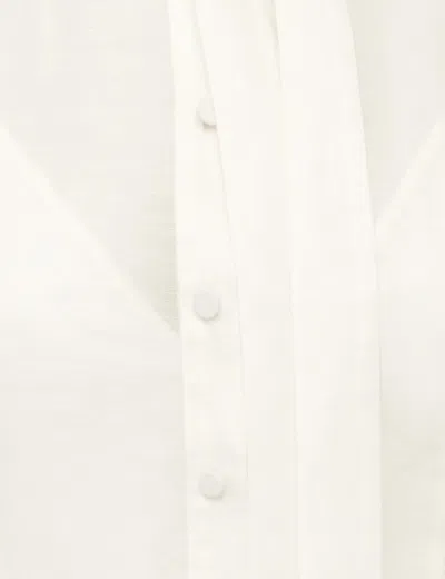 Leo Lin Blouse In White