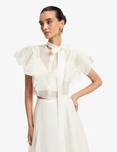 Leo Lin Blouse In White