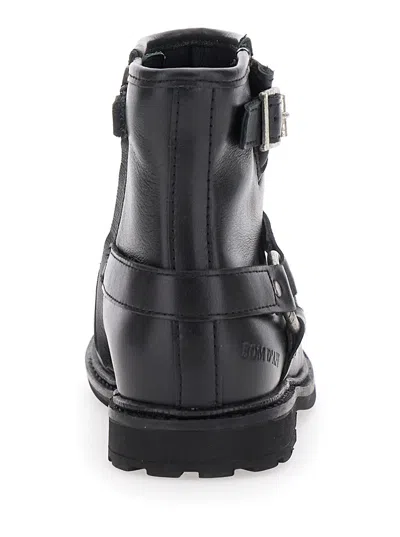 Pom D'api Ankle Boot In Black