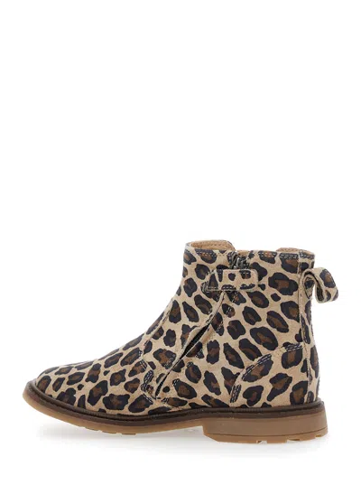 Pom D'api Leopard-print Rubber Ankle Boot In Multi
