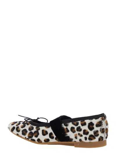 Pom D'api Leopard-print Rubber Ballet Flat In Multi