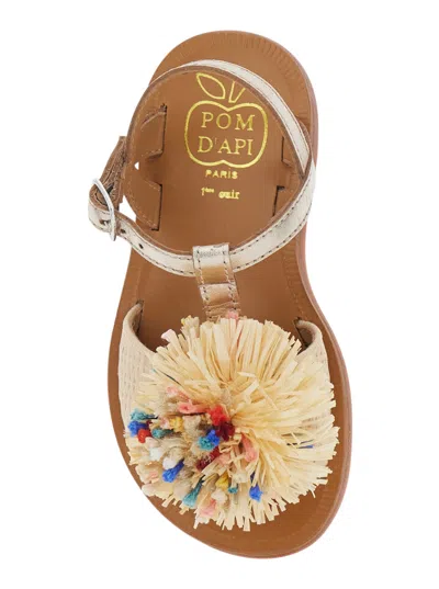 Pom D'api Sandal In Neutral