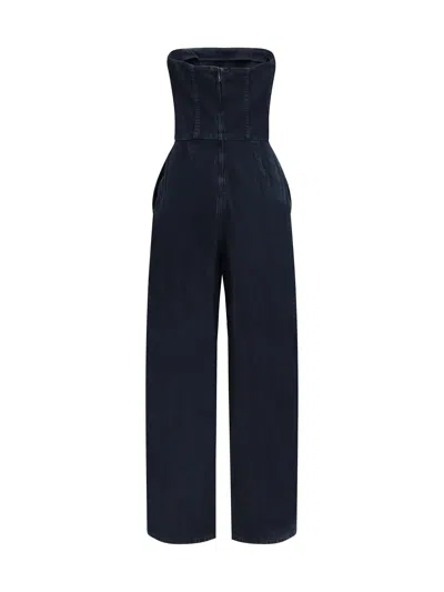 Agolde Jumpsuit In Navy