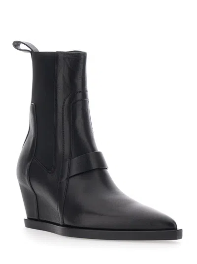 Rick Owens Sharp Wedge Boot In Multi