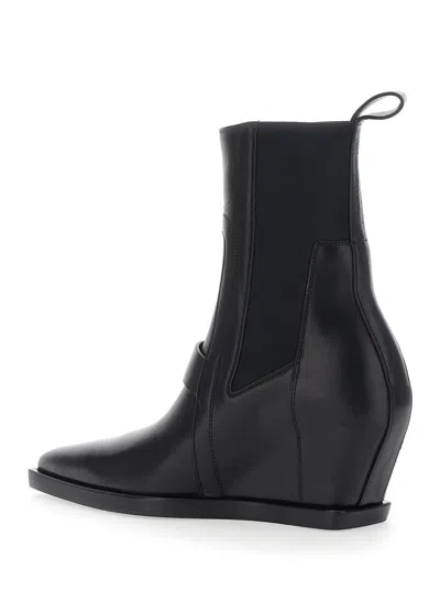 Rick Owens Sharp Wedge Boot In Multi
