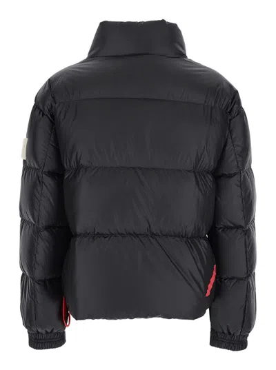 After Label Quilted Polyamide Down Jacket In Black