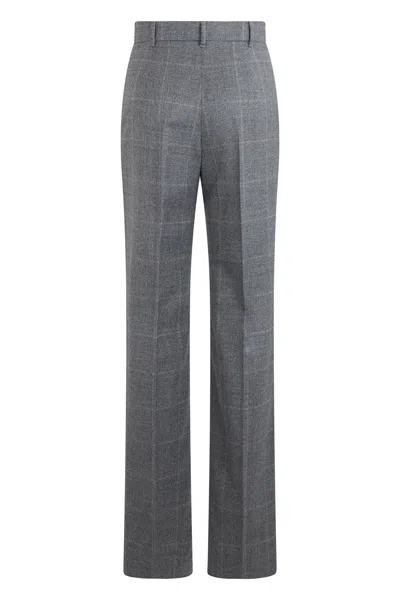 Max Mara Studio High-waisted Virgin Wool Trousers