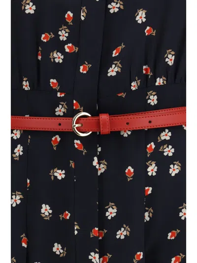 Max Mara Studio Dress In Navy