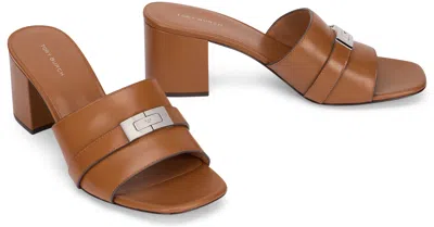 Tory Burch Mule Heel In Camel