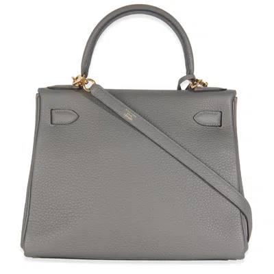 Hermes Hermès Top Handle Bag In Grey
