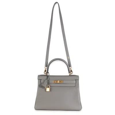 Hermes Hermès Top Handle Bag In Grey
