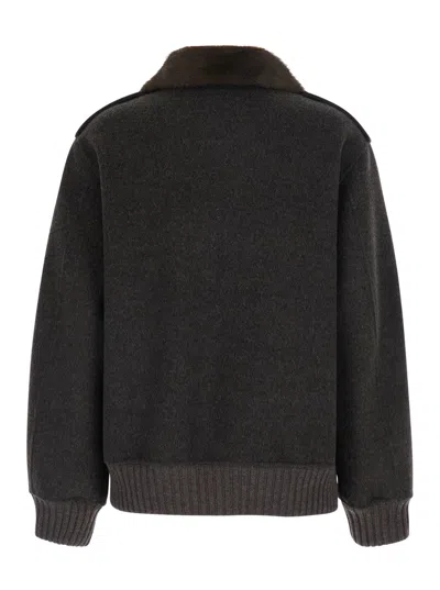 P.a.r.o.s.h . Wool Coat In Brown