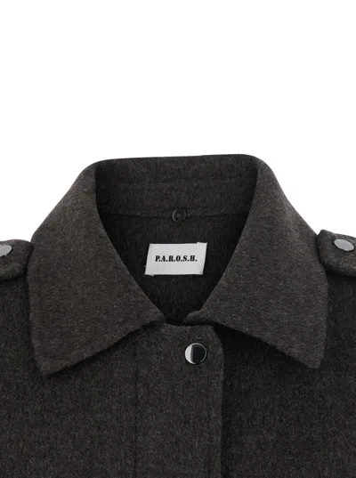 P.a.r.o.s.h . Wool Coat In Brown