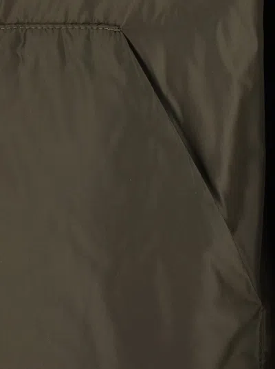 Aspesi Hooded Zip-up Jacket In Green