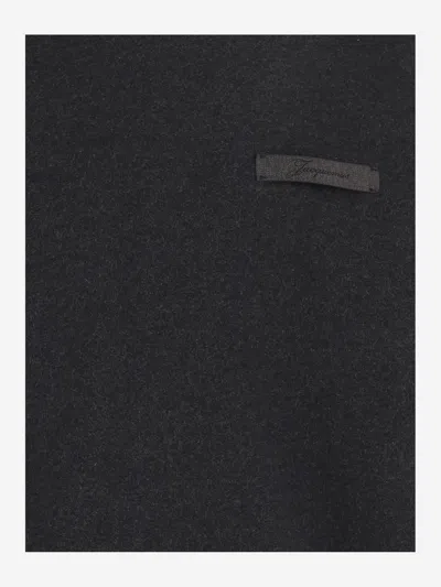Jacquemus Sweatshirt In Gray