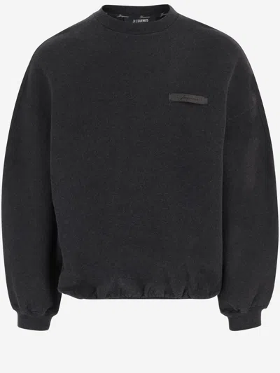 Jacquemus Sweatshirt In Gray