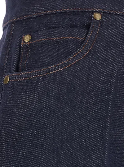 Max Mara Mxmquatto Trouser Blue In Blue