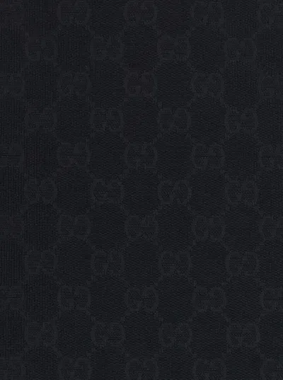 Gucci Solid Color Flared Umbrella Skirt In Black