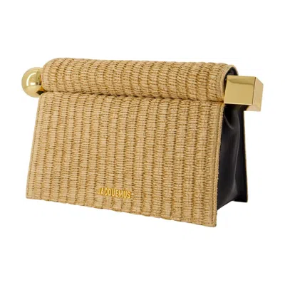 Jacquemus Clutch In Beige