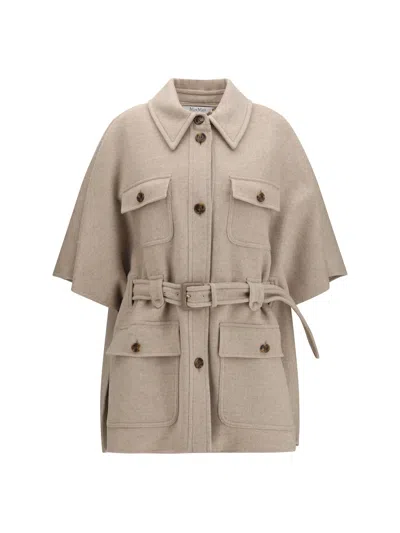 Max Mara Beige Cashmere Coat