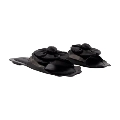 Marc Jacobs Cotton Textile Sandals In Multi