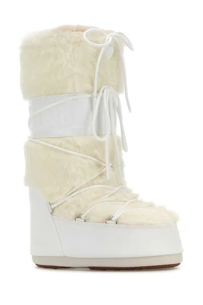 Moon Boot Icon Boots In White