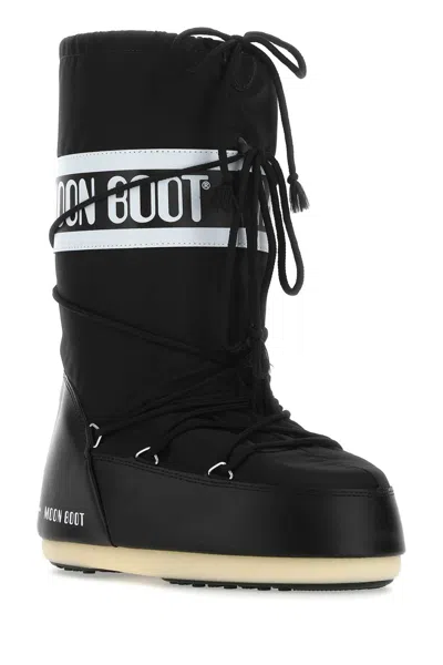 Moon Boot Mb Icon Nylon In Black