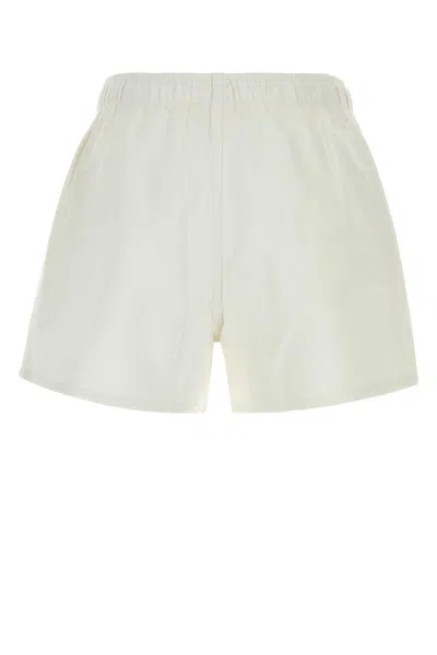 Bode Field Bermuda Shorts In White