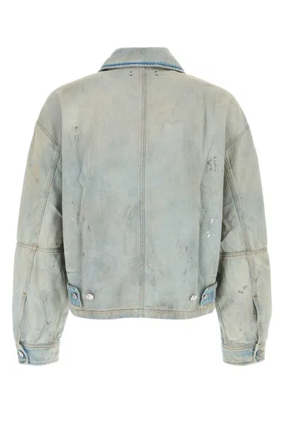 Amiri Distressed-effect Denim Jacket In Blue