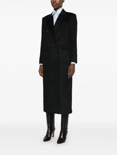 Max Mara Studio Coat In Black