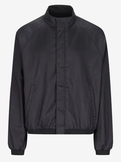 Gucci Padded Technical Blouson Jacket In Black