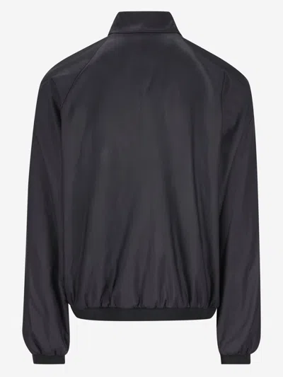 Gucci Padded Technical Blouson Jacket In Black