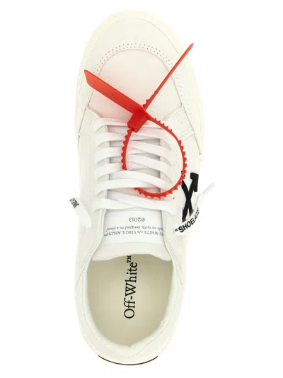 Off-white Off White Vulcanized Canvas Sneaker In White