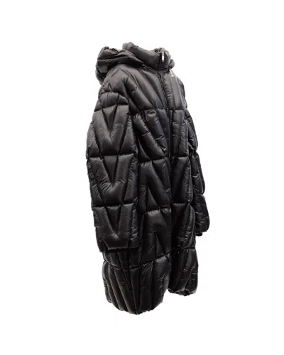 Valentino Garavani Quilted Down Down Jacket In Black