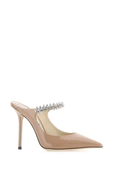 Jimmy Choo Bing 100 Mule Heel In Multi
