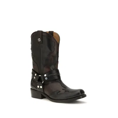 Versace Sylvester Boot In Black