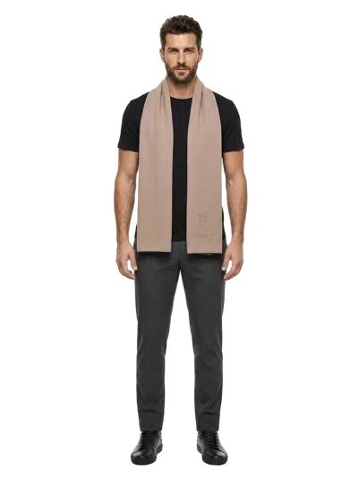 Givenchy Wool-silk Blend Scarf In Neutral