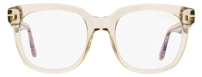 Tom Ford Tf5537b Blue Light Blocking Eyeglasses In Rose