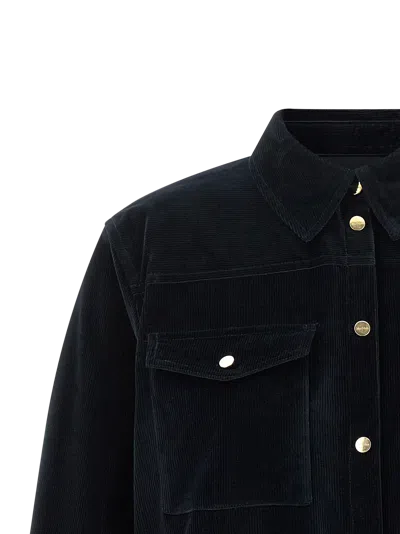 Max Mara Studio Jacket In Black