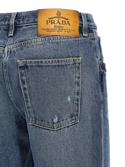 Prada Denim Jeans In Blue